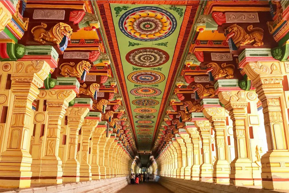 Rameshwaram Temple Corridor