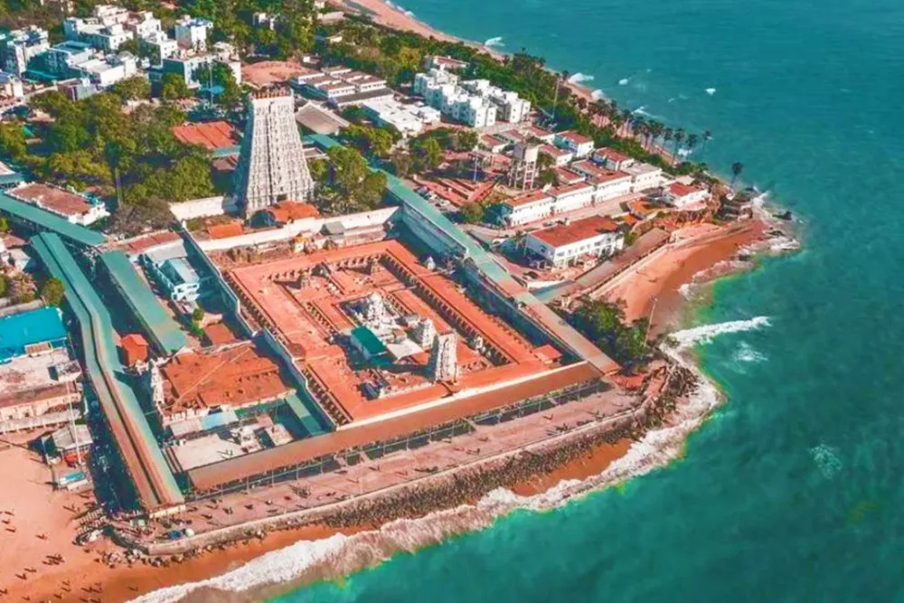 Tiruchendur Aerial View